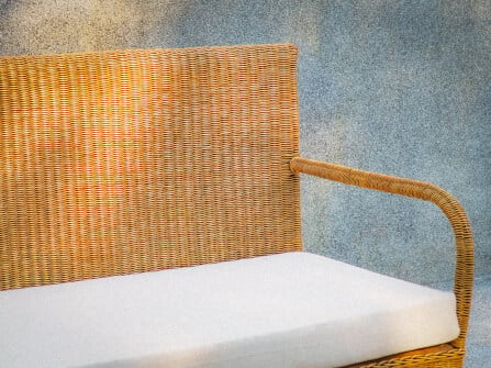 โซฟา 2 ที่นั่ง หวายแท้ PISAMAI รุ่น COUPLE SOFA แนว HOMIE MODERN โซฟานั่งเล่น ขนาด 130*85*96 CM สีธรรมชาติ_1